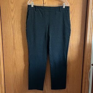 charcoal gray stretchy pants